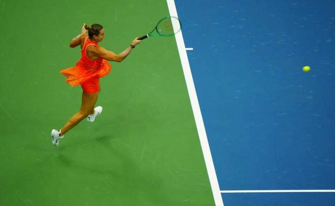 Aryna Sabalenka 2026 US Open, Day Eight, USTA Billie Jean King National Tennis Center, New York, USA - 06 Sep 2026New York USTA Billie Jean King National T New York (NY) United States of America EDITORIAL USE ONLY No use with unauthorised audio, video, data, fixture lists, club league logos or live services. Online in-match use limited to 120 images, no video emulation. No use in betting, games or single club league player publications. Copyright: xJavierxGarcia Shutterstockx 17137666br