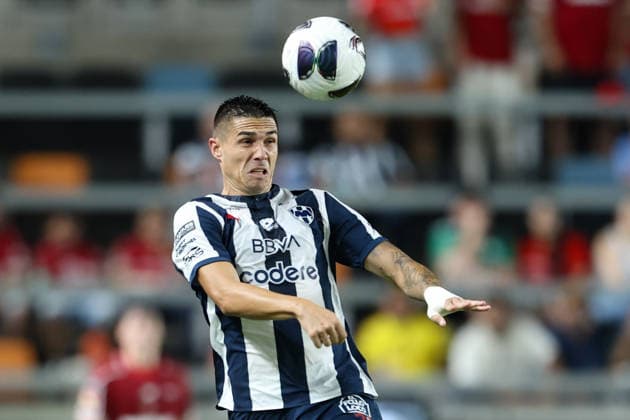 Uroö Ðurdevic of Monterrey heads the ball in a Leagues Cup final match between Toluca and Monterrey at Shell Energy Stadium in Houston, USA, 06 September 2026. Final Leagues Cup: Toluca - Monterrey !ACHTUNG: NUR REDAKTIONELLE NUTZUNG!  Copyright: xCarlosxRamírezx AME5215 20260907-55021326561_1
