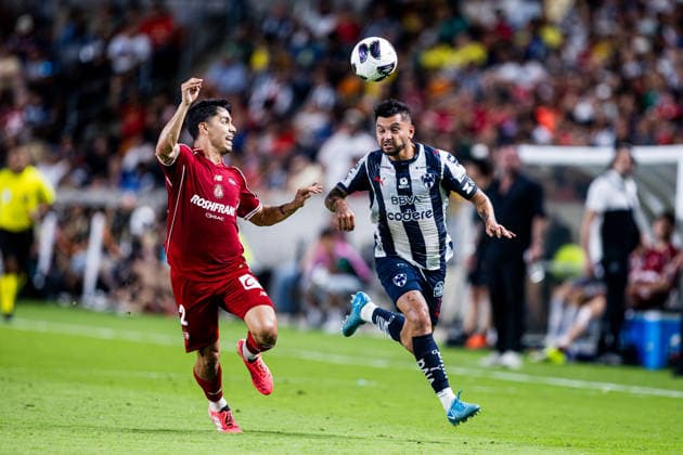 September 6, 2026, Houston, Texas, USA: Toluca FC defender DIEGO ZARAGOZA (2) and Monterrey midfielder JESUS CORONA (17) battle for the ball during the second half of the Leagues Cup Final match at Shell Energy Stadium. Soccer 2026: Leagues Cup Final: Toluca FC Vs. Monterrey  - ZUMAh306 20260906_zsp_h306_026 Copyright: xOscarxHerrerax