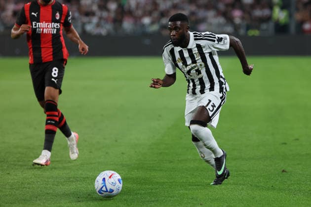 Juventus v AC Milan - Serie A 2026 27 Jeremie Boga of Juventus FC in action during the Serie A 2026 27 Matchday 3 match at Allianz Stadium in Turin, Italy, on September 6, 2026. Turin Italy  Copyright: xGurgenxHakobyanx originalFilename:hakobyan-seriea20260907_npuU9.jpg