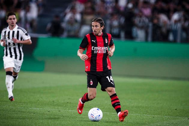 Juventus v AC Milan - Serie A 2026 27 Milan midfielder Luka Modric (14) is in action during the Serie A football match Juventus vs Milan, at the Allianz Stadium in Turin, Piedmont, Italy, on September 6, 2026. Turin Piedmont Italy  Copyright: xMatteoxBottanellix originalFilename:bottanelli-juventus260906_npeSv.jpg