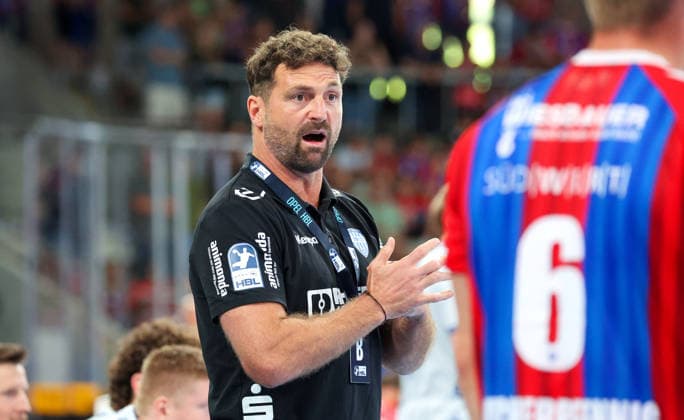 September 6, 2026, Germany, Bietigheim, Handball Bundesliga, 2026–2027 season: SG BBM Bietigheim vs. TBV Lemgo; TBV Coach Florian Kehrmann