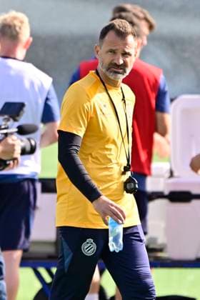 Club Brugge v Aston Villa - UEFA Champions League Media Activities 07 09 2026 BRUGGE, BELGIUM - SEPTEMBER 07 : Leko Ivan head coach of Club Brugge pictured during a training session ahead of the UEFA Champions League 2026 27 League Phase MD1 match between Club Brugge and Aston Villa on September 7, 2026 in Brugge, Belgium, 07 09 2026 Brugge Belgium  Copyright: xJanxDexMeuleneirx