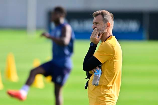 Club Brugge v Aston Villa - UEFA Champions League Media Activities 07 09 2026 BRUGGE, BELGIUM - SEPTEMBER 07 : Leko Ivan head coach of Club Brugge pictured during a training session ahead of the UEFA Champions League 2026 27 League Phase MD1 match between Club Brugge and Aston Villa on September 7, 2026 in Brugge, Belgium, 07 09 2026 Brugge Belgium  Copyright: xJanxDexMeuleneirx