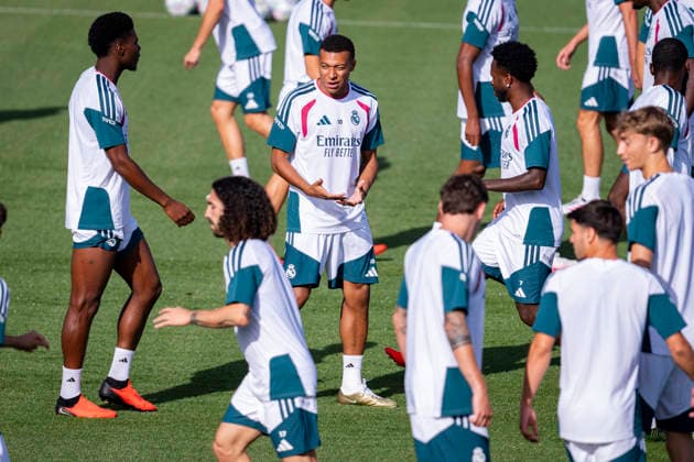 Football, Champions League, Real Madrid, Training