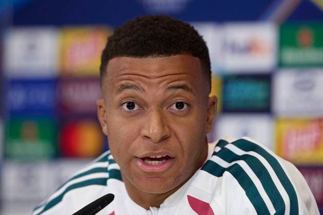 September 7, 2026, Madrid, Spain: Kylian Mbappe (Real Madrid CF) attends a press conference, PK, Pressekonferenz on the eve of the UEFA Champions League 2026 2027 match between Real Madrid CF and FC Internazionale Milano.Real Madrid CF is holding its final training session and pre-match press conference ahead of its first UEFA Champions League game, which it will play against FC Internazionale Milano. Madrid Spain - ZUMAs197 20260907_aaa_s197_053 Copyright: xFedericoxTitonex