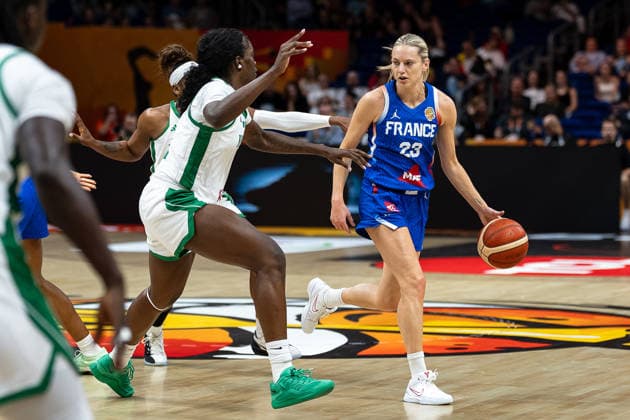 Marine Johannes of France, 23, dribbling, GER, Nigeria vs. France, Basketball, 2026 FIBA Women’s World Cup, Group Stage, Matchday 3, September 7, 2026, GER, Nigeria vs. France, Basketball, 2026 FIBA Women’s World Cup, Group Stage, Matchday 3, September 7, 2026, Berlin Copyright: xEibner-Pressefoto MaxxVincenx EP_MVN