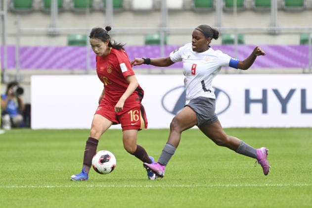 Football, Women, Under-20s, World Cup, New Caledonia v China