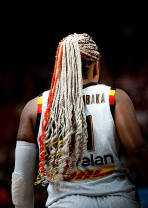 Belgium v Australia: Group C - FIBA Women s Basketball World Cup Germany 2026 Maxuella Lisowa-Mbaka plays during the FIBA Women s Basketball World Cup 2026 match between Belgium and Australia in Berlin, Germany, on September 7, 2026. Berlin Germany  Copyright: xMarcinxGolbax originalFilename:golba-belgiumv260907_npNz0.jpg