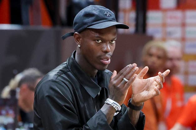 Dennis Schroeder cheers during the FIBA Women s Basketball World Cup Germany 2026 group match between Germany and Mali at the Berlin Arena on September 7, 2026, in Berlin, Germany. Photo by Marco Steinbrenner, DeFodi Images