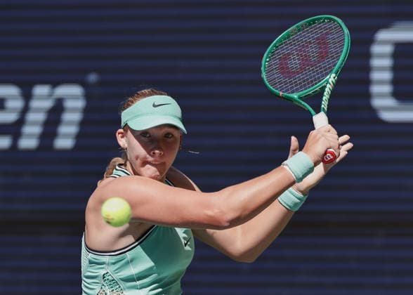 Mirra Andreeva, Women s Singles, US Open Championships, Billie Jean King National Tennis Center, Flushing Meadows, New York, USA Tennis US Open 2026 Grand Slam Billie Jean King Tennis Center New York New York USA September 7, 2026 Copyright: xJuergenxHasenkopfx