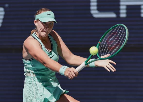 Mirra Andreeva, Women s Singles, US Open Championships, Billie Jean King National Tennis Center, Flushing Meadows, New York, USA Tennis US Open 2026 Grand Slam Billie Jean King Tennis Center New York New York USA September 7, 2026 Copyright: xJuergenxHasenkopfx