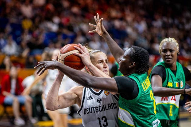 Basketball Berlin, September 7, 2026 FIBA Women’s Basketball World Cup Germany 2026 Preliminary Round Group Germany (GER) vs. Mali (MLI) Leonie Fiebich, Germany, No. 13
