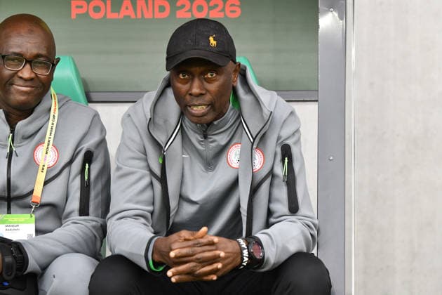 IPA88245658 - Moses Aduku, head coach of Nigeria during the FIFA U-20 Women s World Cup match between Spain and Nigeria in Sosnowiec, Poland, on September 7, 2026  Copyright: xMichalxDubiel IPAxSportx xx IPA88245658