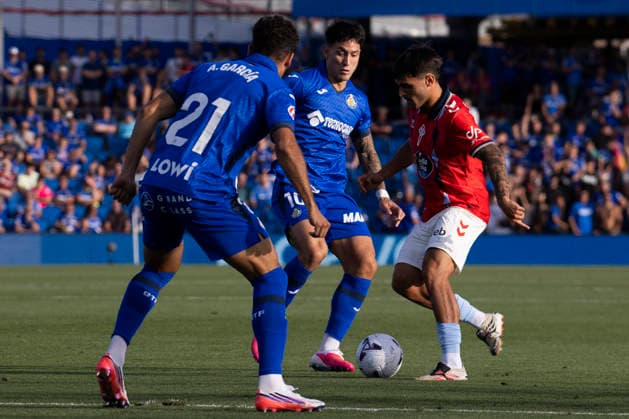 Getafe vs. Celta de Vigo, La Liga EA Sports: Miguel Roman Gonzalez of Celta de Vigo during the La Liga EA Sports match between Getafe and Celta de Vigo at Estadio Coliseum on September 7, 2026, in Getafe, Madrid, Spain. Getafe, Estadio Coliseum, Madrid, Spain Copyright: xAlejandroxMatiasxAcostax