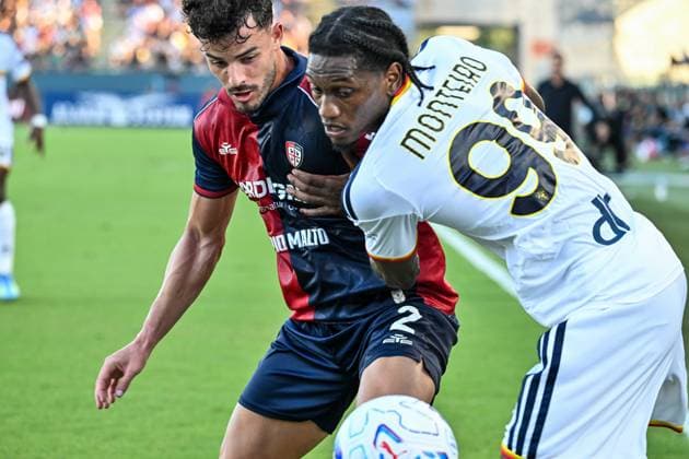 IPA88246627 - Ze Pedro of Cagliari Calcio during the Cagliari Calcio vs. US Lecce Italian Serie A soccer match in Cagliari, Italy, on September 7, 2026  Copyright: xLuigixCanu IPAxSportx xx IPA88246627