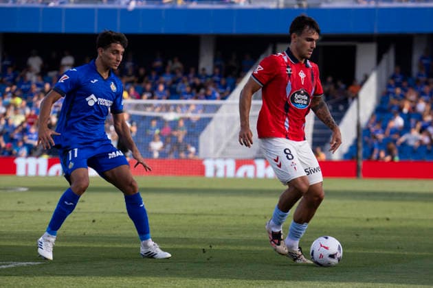 Getafe vs. Celta de Vigo, La Liga EA Sports: Miguel Roman Gonzalez of Celta de Vigo during the La Liga EA Sports match between Getafe and Celta de Vigo at Estadio Coliseum on September 7, 2026, in Getafe, Madrid, Spain. Getafe, Estadio Coliseum, Madrid, Spain Copyright: xAlejandroxMatiasxAcostax