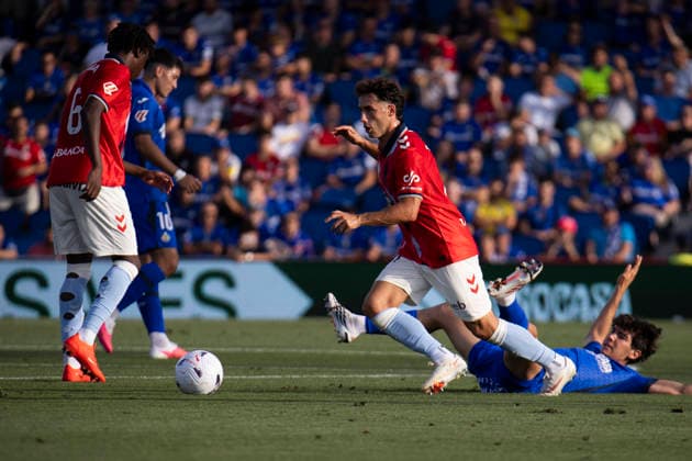 Getafe vs. Celta de Vigo, La Liga EA Sports: Pablo Duran of Celta de Vigo during the La Liga EA Sports match between Getafe and Celta de Vigo at Estadio Coliseum on September 7, 2026, in Getafe, Madrid, Spain. Getafe, Estadio Coliseum, Madrid, Spain Copyright: xAlejandroxMatiasxAcostax