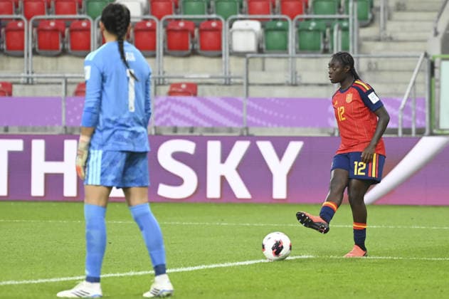 IPA88247203 - Aicha Camara (ESP) during the FIFA U-20 Women s World Cup match between Spain and Nigeria in Sosnowiec, Poland, on September 7, 2026  Copyright: xMichalxDubiel IPAxSportx xx IPA88247203