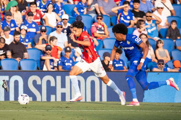 Getafe vs. Celta de Vigo, La Liga EA Sports: Jones El Abdellaoui of Celta de Vigo during the La Liga EA Sports match between Getafe and Celta de Vigo at Estadio Coliseum on September 7, 2026, in Getafe, Madrid, Spain; Getafe, Estadio Coliseum, Madrid, Spain Copyright: xAlejandroxMatiasxAcostax