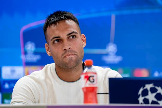 September 7, 2026, Madrid, Madrid, Spain: Lautaro Martinez of Inter Milan attend his press conference, PK, Pressekonferenz ahead the UEFA Champions League football match against Real Madrid at Santiago Bernabeu Stadium on September 07, 2026, in Madrid, Spain. Inter Milan Press Conference - UEFA Champions League  - ZUMAa181 20260907_zaa_a181_169 Copyright: xAngelxPerezxMecax