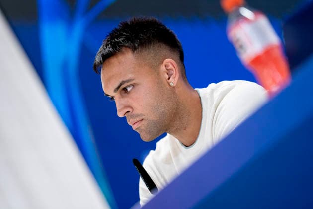 September 7, 2026, Madrid, Madrid, Spain: Lautaro Martinez of Inter Milan attend his press conference, PK, Pressekonferenz ahead the UEFA Champions League football match against Real Madrid at Santiago Bernabeu Stadium on September 07, 2026, in Madrid, Spain. Inter Milan Press Conference - UEFA Champions League  - ZUMAa181 20260907_zaa_a181_179 Copyright: xAngelxPerezxMecax