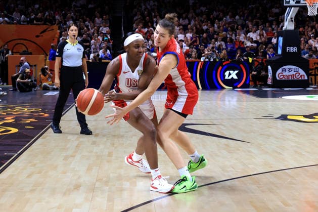 September 7, 2026, Basketball, Women s, FIBA Basketball World Cup, 2026, USA vs. Czechia, Berlin Uber Arena, Berlin, Germany Copyright: xNordphotox xEnglerx