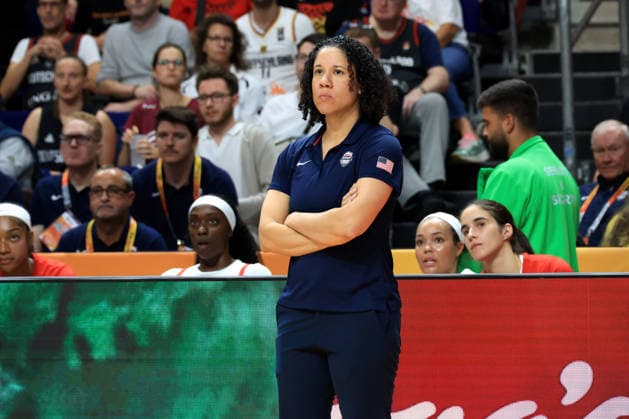 September 7, 2026, Basketball, Women s, FIBA Basketball World Cup, 2026, USA vs. Czechia; Head Coach Kara Lawson; USA; Berlin Uber Arena; Berlin, Germany Copyright: xNordphotox xEnglerx