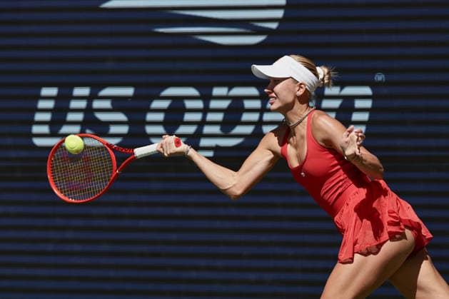 Mirra Andreeva, US Open Championships, Billie Jean King National Tennis Center, Flushing Meadows, New York, USA, Anastasia Potapova (AUT), Women s Singles, 2026 US Open Grand Slam, Billie Jean King Tennis Center, New York, New York, USA, September 7, 2026 Copyright: xJuergenxHasenkopfx