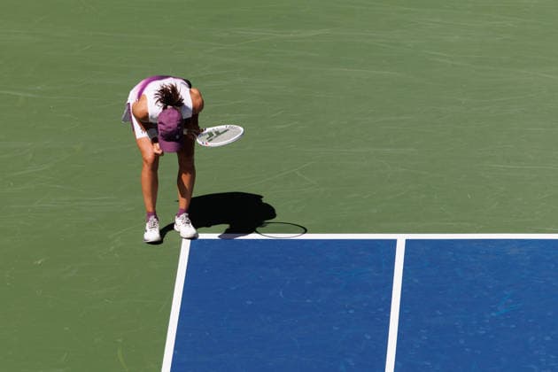 September 7, 2026: Iga Swiatek (POL) in action against Qinwen Zheng (CHN) during their Round 4 match at the US Open on September 7, 2026, held at the USTA Billie Jean King National Tennis Center in New York City. CSM New York City USA - ZUMAc04_ 20260907_zma_c04_013 Copyright: xBerniexHaleyx