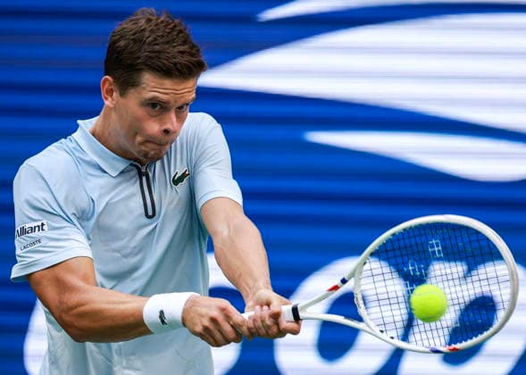 US Open tennis tournament - Day 9 Alexander Blockx of Belgium in action against Francisco Cerundolo of Argentina during the Men s Singles round 4 of the US Open Tennis Championships at the USTA Billie Jean King National Tennis Center in Flushing Meadows, New York, USA, 07 September 2026. The 2026 US Open tournament runs from 23 August through 13 September. FLUSHING MEADOWS NEW YORK United States  Copyright: xCRISTOBALxHERRERA-ULASHKEVICHx