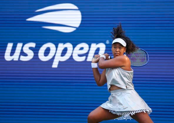 US Open tennis tournament - Day 9 Naomi Osaka of Japan in action against Elena Rybakina of Kazakhstan during the Women s Singles round 4 of the US Open Tennis Championships at the USTA Billie Jean King National Tennis Center in Flushing Meadows, New York, USA, 07 September 2026. The 2026 US Open tournament runs from 23 August through 13 September. FLUSHING MEADOWS NEW YORK United States  Copyright: xSARAHxYENESELx
