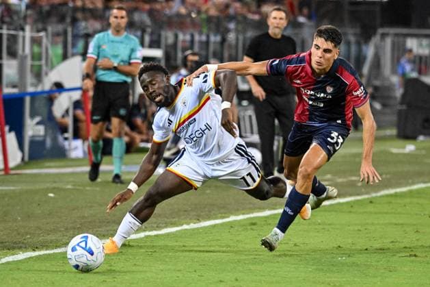 SOCCER - Serie A - Cagliari Calcio vs. US Lecce Photo by IPA ABACAPRESS.COM88247866 - Konan N Dri of US Lecce during the Cagliari Calcio vs. US Lecce Italian Serie A soccer match in Cagliari, Italy, on September 7, 2026 Cagliari Italy  Copyright: xIPAxSport ABACAx
