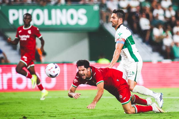 ESP LaLiga EA Sports Elche CF vs. Real Sociedad Goncalo Guedes of Real Sociedad during the LaLiga EA Sports match between Elche CF and Real Sociedad played at Martinez Valero Stadium in Elche on September 7, 2026, in Spain. Spanish Soccer Copyright: xAgenciaxLOFx