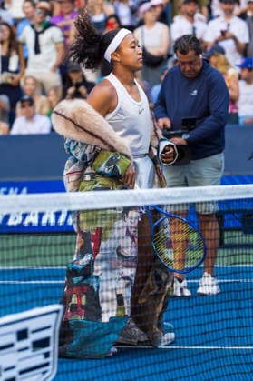 September 7, 2026: Naomi Osaka (JPN) in action against Elena Rybakina (KAZ) during their Round 4 match at the US Open on September 7, 2026, held at the USTA Billie Jean King National Tennis Center in New York City. CSM New York City USA - ZUMAc04_ 20260907_zma_c04_095 Copyright: xBerniexHaleyx