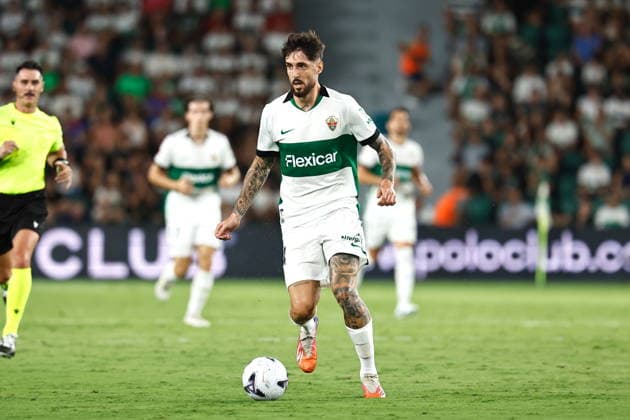 Fer Nino (Elche), SEPTEMBER 7, 2026 - Football Soccer : Spanish LaLiga EA Sports match between Elche CF - Real Sociedad at the Estadio Martinez Valero in Elche, Spain. Noxthirdxpartyxsales  aflo_346016796 MutsuxKawamorix