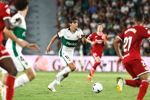 Gonzalo Villar (Elche), SEPTEMBER 7, 2026 - Football Soccer : Spanish LaLiga EA Sports match between Elche CF - Real Sociedad at the Estadio Martinez Valero in Elche, Spain. Noxthirdxpartyxsales  aflo_346016800 MutsuxKawamorix