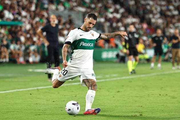 Tete Morente (Elche), SEPTEMBER 7, 2026 - Football Soccer : Spanish LaLiga EA Sports match between Elche CF - Real Sociedad at the Estadio Martinez Valero in Elche, Spain. Noxthirdxpartyxsales  aflo_346016893 MutsuxKawamorix
