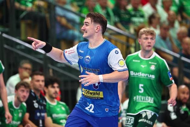 Felix Aellen ThSV Eisenach GER, HSG Wetzlar vs. ThSV Eisenach, Handball, Opel Handball Bundesliga, Matchday 3, 2026–2027 Season, September 7, 2026 GER, HSG Wetzlar vs. ThSV Eisenach, Handball, Opel Handball Bundesliga, Matchday 3, 2026–2027 season, September 7, 2026 Wetzlar Copyright: xEibner-Pressefoto RenexWeissx EP_RWS