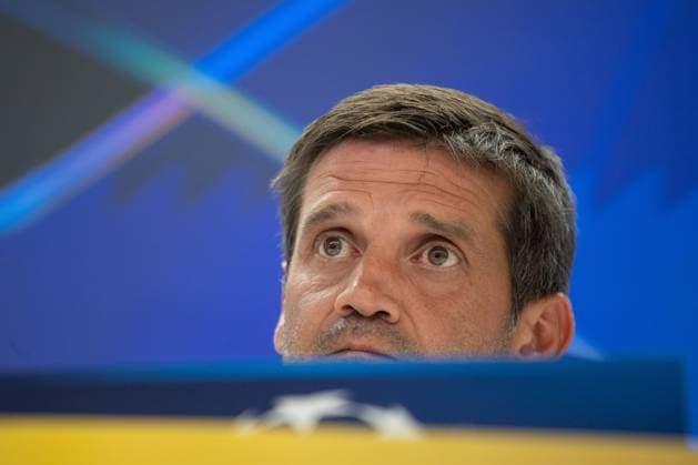 September 7, 2026, Madrid, Spain: Cristian Chivu, Inter Milan s technical director, speaks to reporters at the press conference, PK, Pressekonferenz ahead of the UEFA Champions League match between Real Madrid and Inter Milan at the Santiago Bernabo u Stadium Madrid Spain - ZUMAs197 20260907_aaa_s197_464 Copyright: xDavidxCanalesx