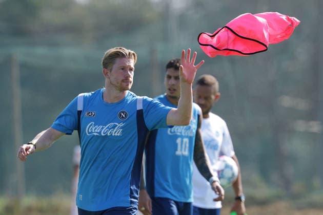 Football, Champions League, SSC Napoli, Training
