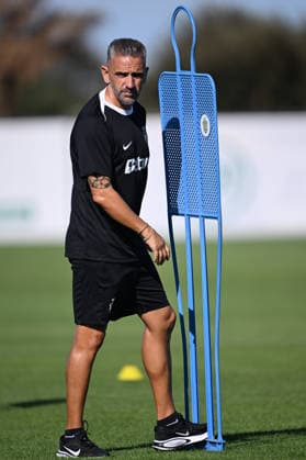 Ahead of Sporting CP - Galatasaray UEFA Champions League opener LISBON, PORTUGAL - SEPTEMBER 08: Sporting CP head coach Rui Borges is seen during a training session at the Cristiano Ronaldo Academy in Lisbon, Portugal on September 08, 2026, ahead of their UEFA Champions League opening match against Galatasaray. Burak Akbulut Anadolu Lisbon Portugal. Editorial use only. Please get in touch for any other usage.  Copyright: x2026xAnadoluxBurakxAkbulutx