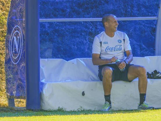 September 8, 2026, Castelvolturno, Campania, ITALIA: Massimiliano Allegri Head Coach of SSC Napoli Durante lÃ¢â‚¬â ¢allenamento pre partita Champions League tra Napoli ed Arsenal a Castelvolturno del 08 09 2026 Castelvolturno ITALIA - ZUMAs236 20260908_aap_s236_021 Copyright: xFabioxSassox