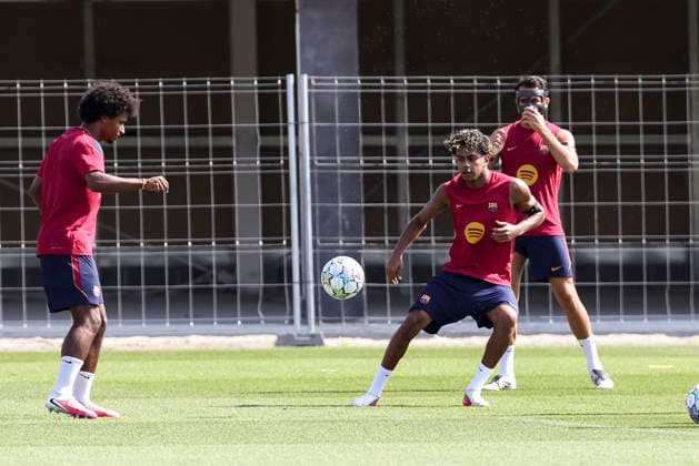 September 8, 2026, Sant Joan Despi, Barcelona, Spain: Lamine Yamal during the training day of FC Barcelona, Barca ahead UEFA Champions League 2026 27, football match against Feyenoord at Ciutat Esportiva Joan Gamper on September 08, 2026 in Sant Joan Despi, Barcelona, Spain. FC Barcelona Training And press conference, PK, Pressekonferenz - UEFA Champions League 2026 27  - ZUMAa181 20260908_zaa_a181_016 Copyright: xJavierxBorregox