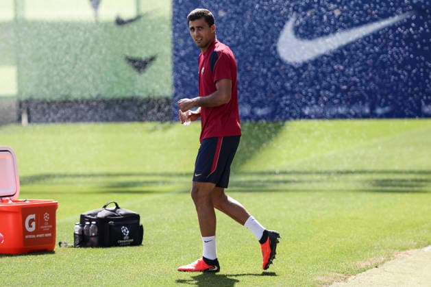 September 8, 2026, Sant Joan Despi, Barcelona, Spain: Rodri during the training day of FC Barcelona, Barca ahead UEFA Champions League 2026 27, football match against Feyenoord at Ciutat Esportiva Joan Gamper on September 08, 2026 in Sant Joan Despi, Barcelona, Spain. FC Barcelona Training And press conference, PK, Pressekonferenz - UEFA Champions League 2026 27  - ZUMAa181 20260908_zaa_a181_022 Copyright: xJavierxBorregox