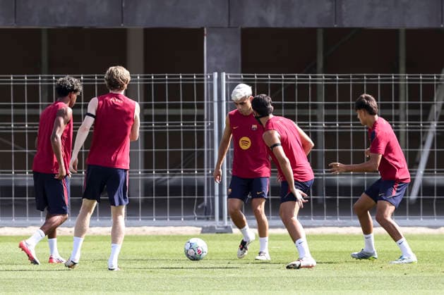 September 8, 2026, Sant Joan Despi, Barcelona, Spain: Pedri during the training day of FC Barcelona, Barca ahead UEFA Champions League 2026 27, football match against Feyenoord at Ciutat Esportiva Joan Gamper on September 08, 2026 in Sant Joan Despi, Barcelona, Spain. FC Barcelona Training And press conference, PK, Pressekonferenz - UEFA Champions League 2026 27  - ZUMAa181 20260908_zaa_a181_023 Copyright: xJavierxBorregox