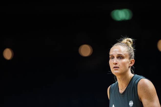 FIBA Women’s Basketball World Cup 2026 Germany Training Session, September 8, 2026 Leonie Fiebich Germany, 13 Basketball, FIBA Women’s Basketball World Cup 2026, Final Phase, Germany Training on September 8, 2026, at the Uber Arena, Berlin Copyright: xBEAUTIFULxSPORTS Tonhäuserx