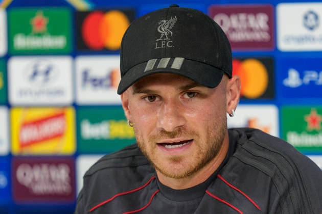 Liverpool press conference, PK, Pressekonferenz Alexis Mac Allister of Liverpool FC speaks to the press during the Press Conference at Anfield Stadium ahead of the UEFA Champions League Round 1 match v Atletico Madrid, Anfield, Liverpool, England on 8 September 2026 Credit: Steve Flynn Every Second Media Editorial use only. All images are copyright Every Second Media Limited. No images may be reproduced without prior permission. Copyright: xIMAGO EveryxSecondxMediax ESM-2146-0001 StevexFlynnx xEveryxSecondxMediax