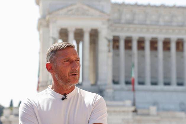 September 8, 2026, Rome, Rome, ITALY: Francesco Totti, advisor to Maxima Roma. press conference, PK, Pressekonferenz for the presentation of the new Roman basketball club, Maxima Roma, Rome, September 8, 2026. Press Conference To Present The New Roman Basketball Club Maxima Roma - ZUMAa289 20260908_zia_a289_228 Copyright: xRiccardoxDexLucax xAgfx