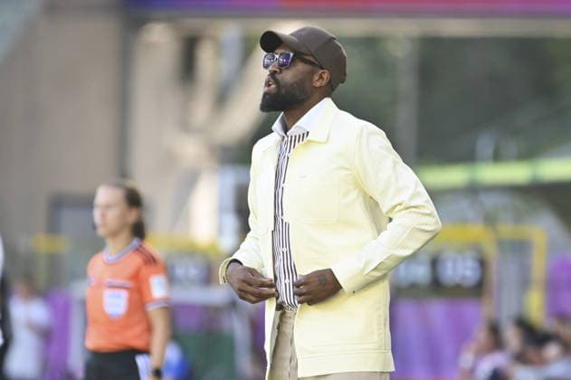 IPA88273436 - Ouzerou Abdoulaye, head coach of Benin during the FIFA U-20 Women s World Cup match between Benin and Argentina in Katowice, Poland, on September 8, 2026  Copyright: xMichalxDubiel IPAxSportx xx IPA88273436